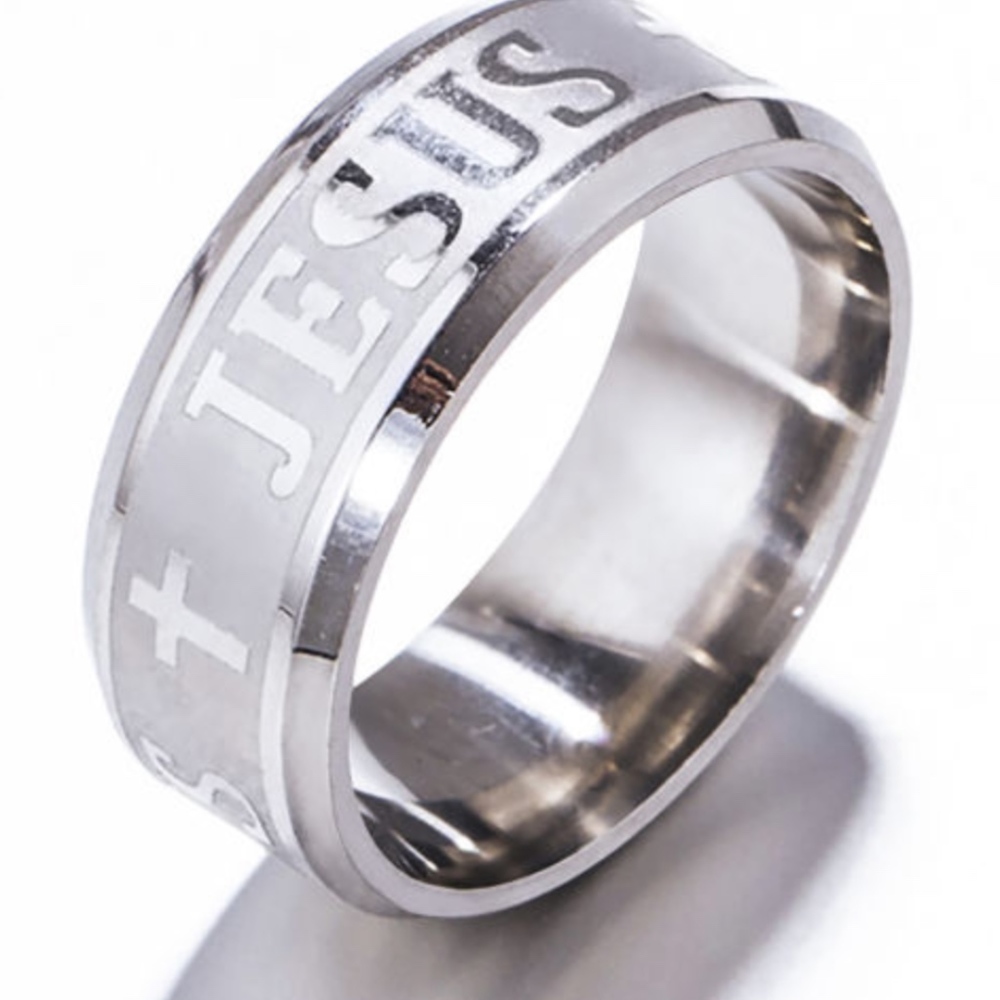 Men/Women Jesus Christian Band Titanium - Picture 2 of 3